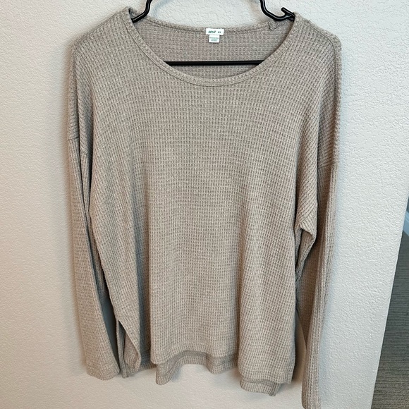 aerie Tops - Aerie Waffle Long Sleeve Top